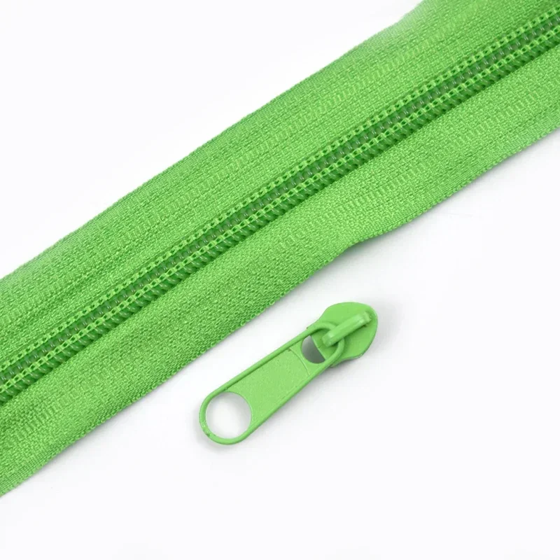 Colorful Nylon Zipper Tape Kit with Sliders for DIY Sewing and Repairs