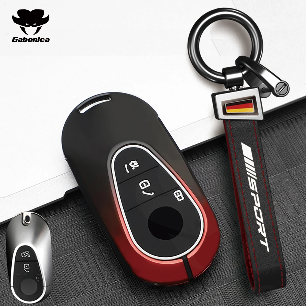 1 Pcs Car Key Fob Shell Cover For Mercedes Benz C E G R AMG GL450 CLK320 GLK350 - Foto 10
