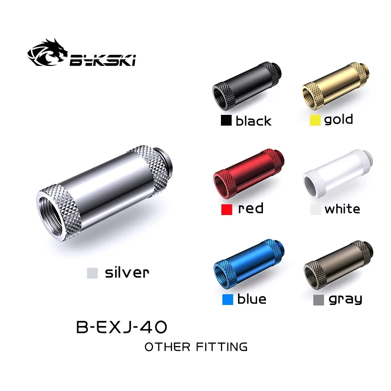 Bykski Male To Female G1/4'' Fittings PC Water Cooling Extender Connector extender fitting,water cooling fitting
