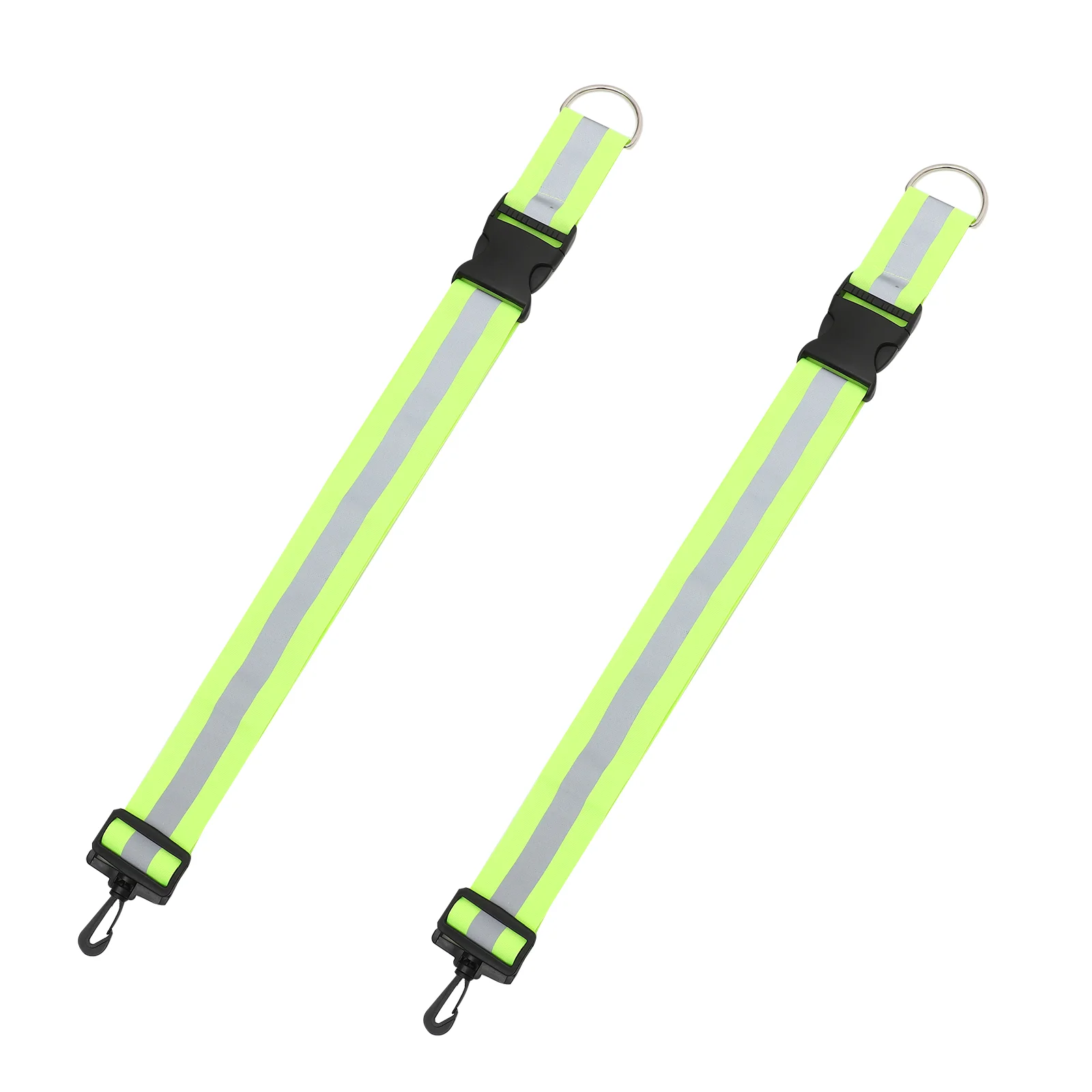 

2 Pcs Reflective Suspender Belt Armband Wristband Cycling Night Running Sports Riding High Visibility Safety Bands Strap