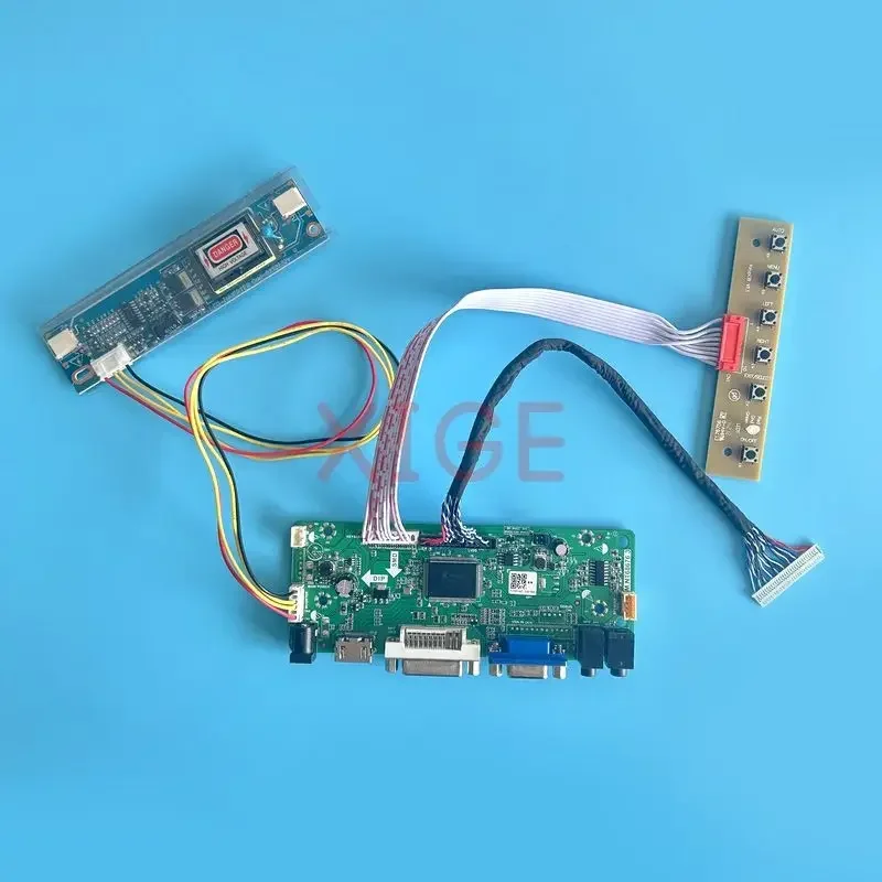 

Плата контроллера MNT68676 подходит для M216H1 M215H1 CLAA215FA03 2CCFL DVI VGA DIY Kit 1920*1080 LVDS-30Pin HDMI-совместимый ЖК-монитор