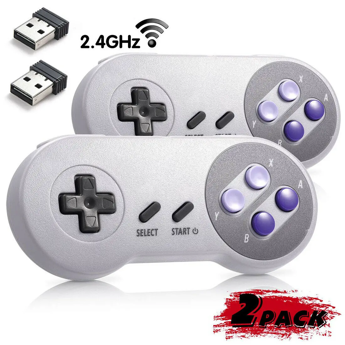 

Классический игровой USB геймпад 2,4 ГГц, джойпад для Windows, ноутбука, ПК, Mac, Raspberry PI