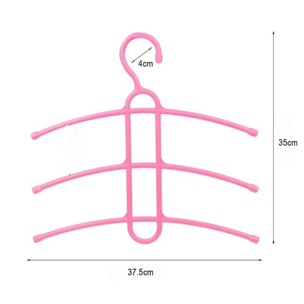 Multifunctional Hanger Hook Fishbone Clothes Hanger Clothes Rack Wardrobe Organizer Space 3 Layer Saver 6