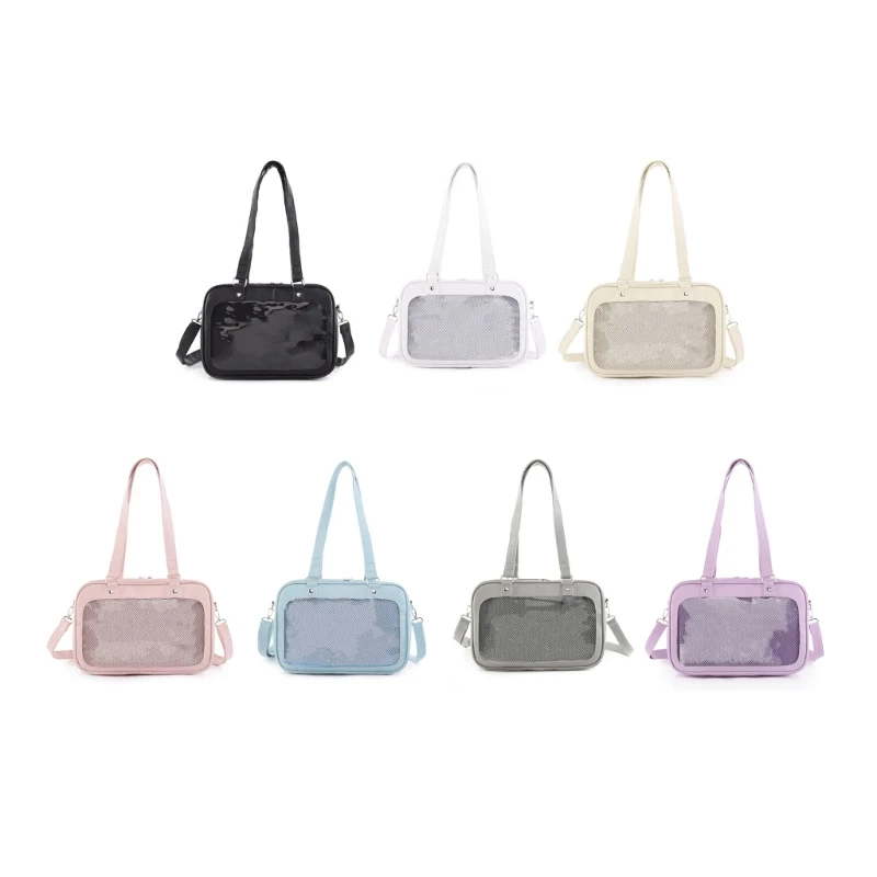 

Clear Bag Japanese JK Uniform Crossbody Shoulder Bag Tote Bag