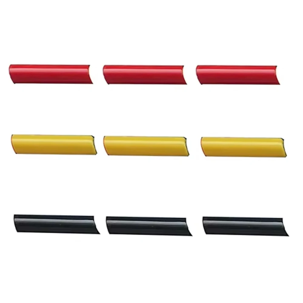 Three-Color Exterior Racing Grille Trim Strips for Car Front Grille Decoration