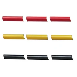 Three - Color Exterior Racing Grille Trim Strips for Car Front Grille Decoration (Red Yellow Black)