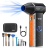 X3Pro Handheld Mini Turbo Jet Fan,150000RPM Powerful air Blower Compressed air Duster for Car Dryer/PC/Home -- TheraGun 1