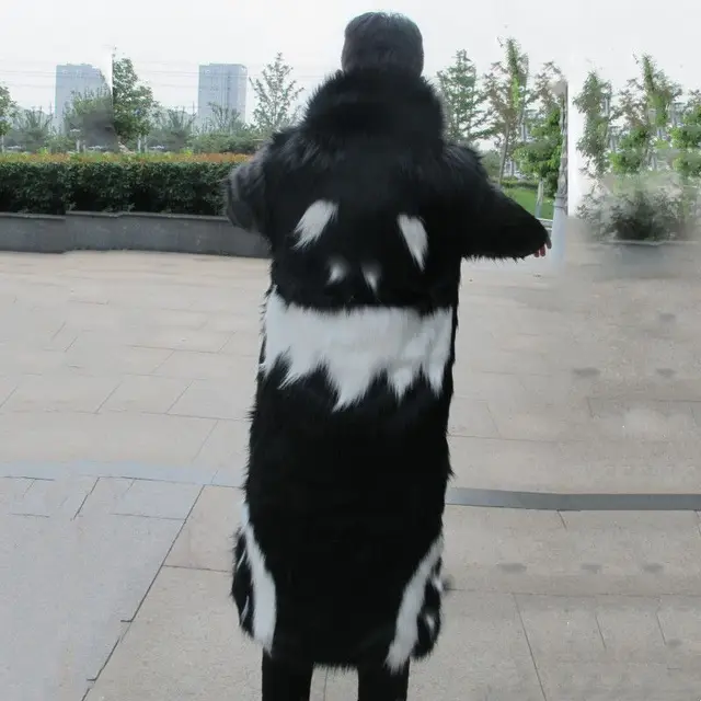 Long Faux Fur Jacket 14