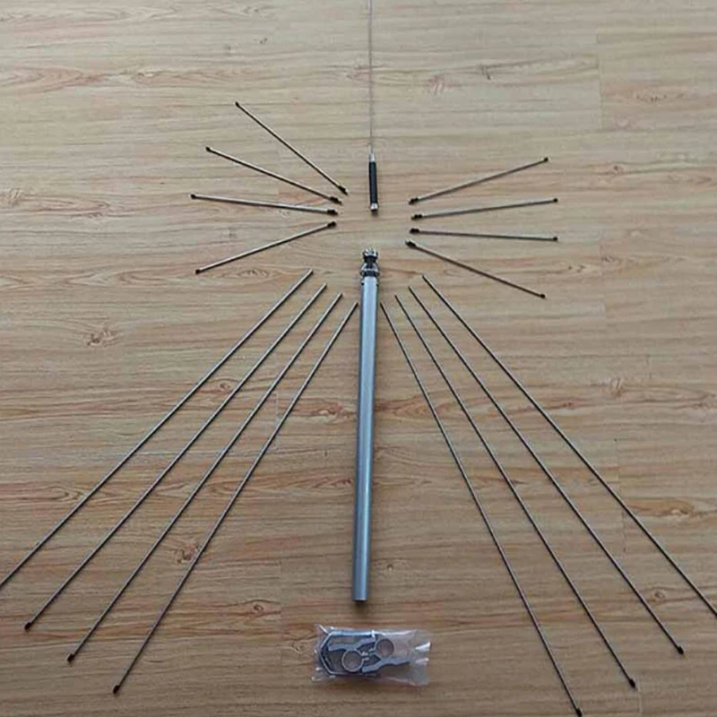D130 25-1300MHz 스캐너 안테나 슈퍼 디스콘 안테나 광대역 VHF UHF PL259 SO239 다이아몬드