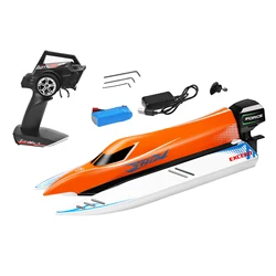 Wltoys – bateau de course radiocommandé, en Pvc, grande vitesse 45 KM/H, WL915 A G, 2.4, sans balais, système de refroidissement à eau, jouets pour garçons 