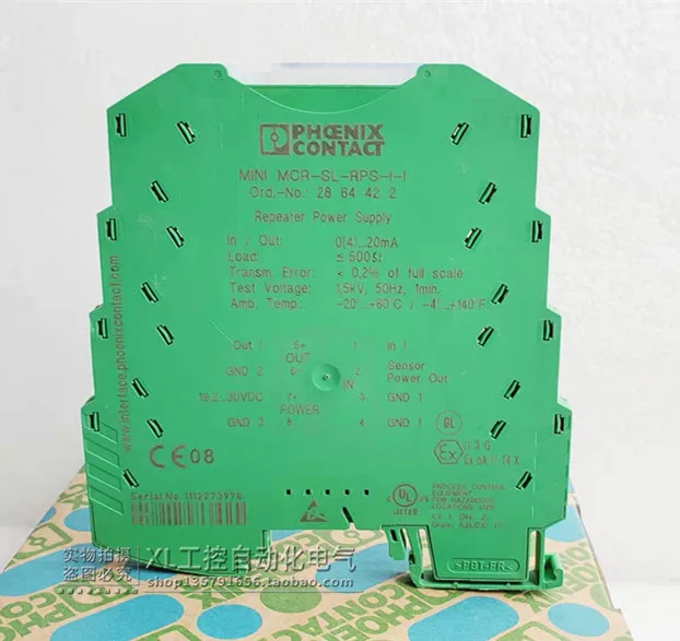 

2864273 Original Phoenix Isolator Amplifier MINI MCR-SL-PT100-UI-NC In Stock