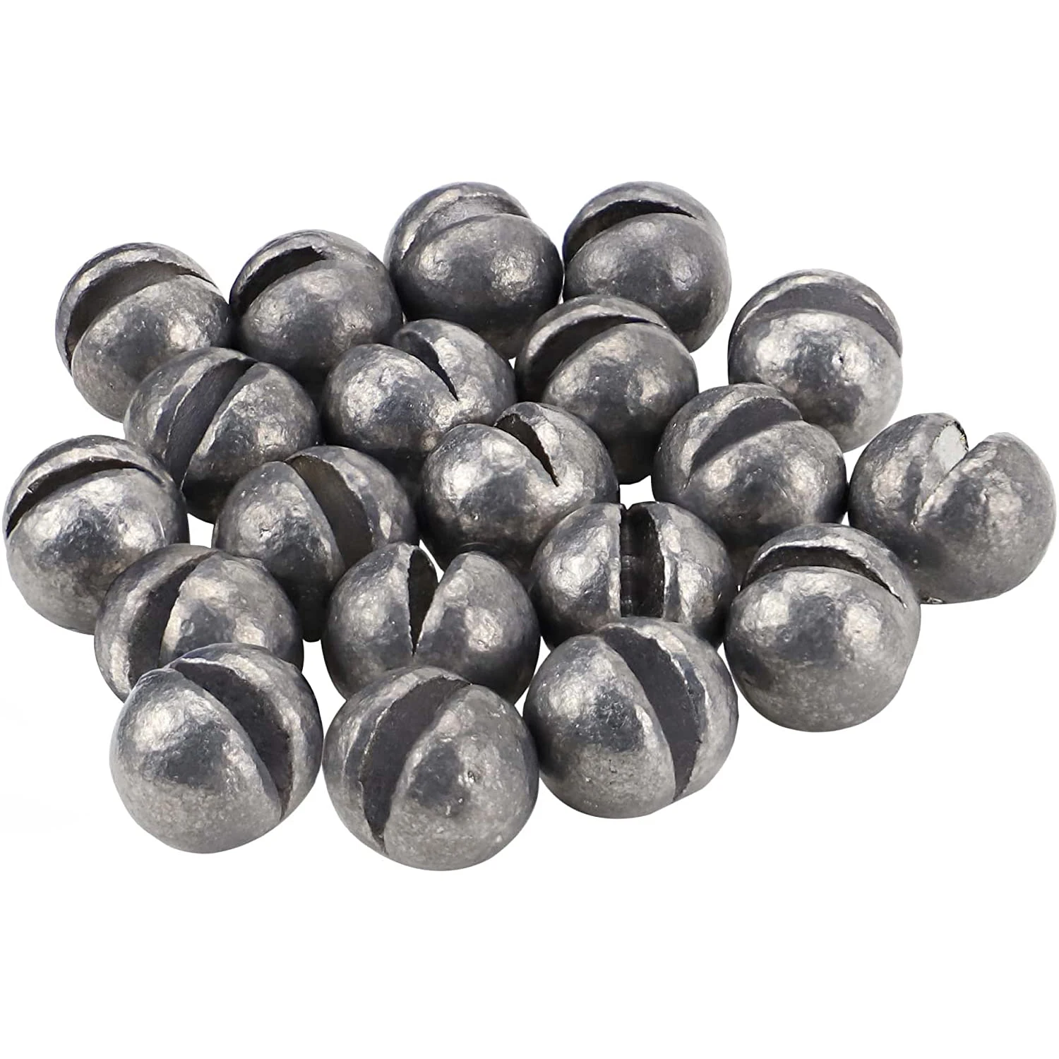 Fishing Weights Lead Round Ball Sinkers Bulk, Saltwater Freshwater