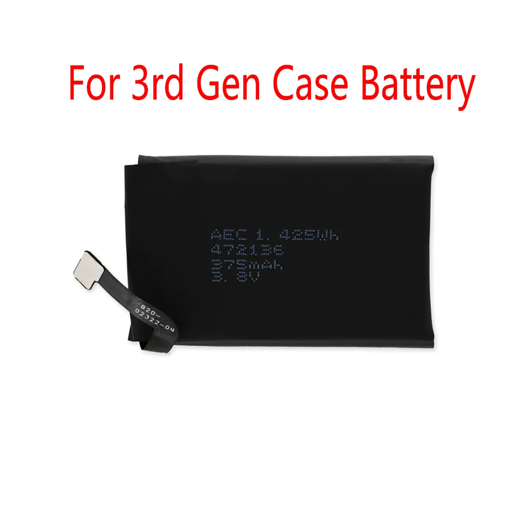 AirPods 第二世代 バッテリー新品 / エアーポッズ バッテリー 交換済 交換可能なバッテリーパックAirPods1/2,第3世代,a1604,a1523