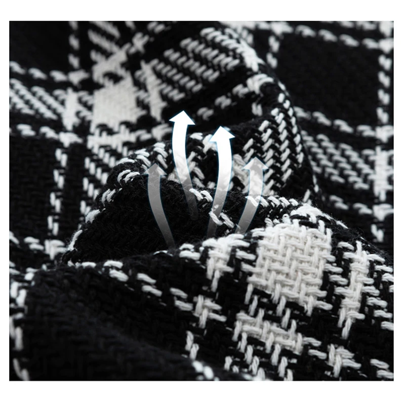 Men New Hooded Jacket Casual Checker Long Sleeve Single Breasted Plaid Coats Spring Autumn Hip Hop Streetwear Tops Clothing