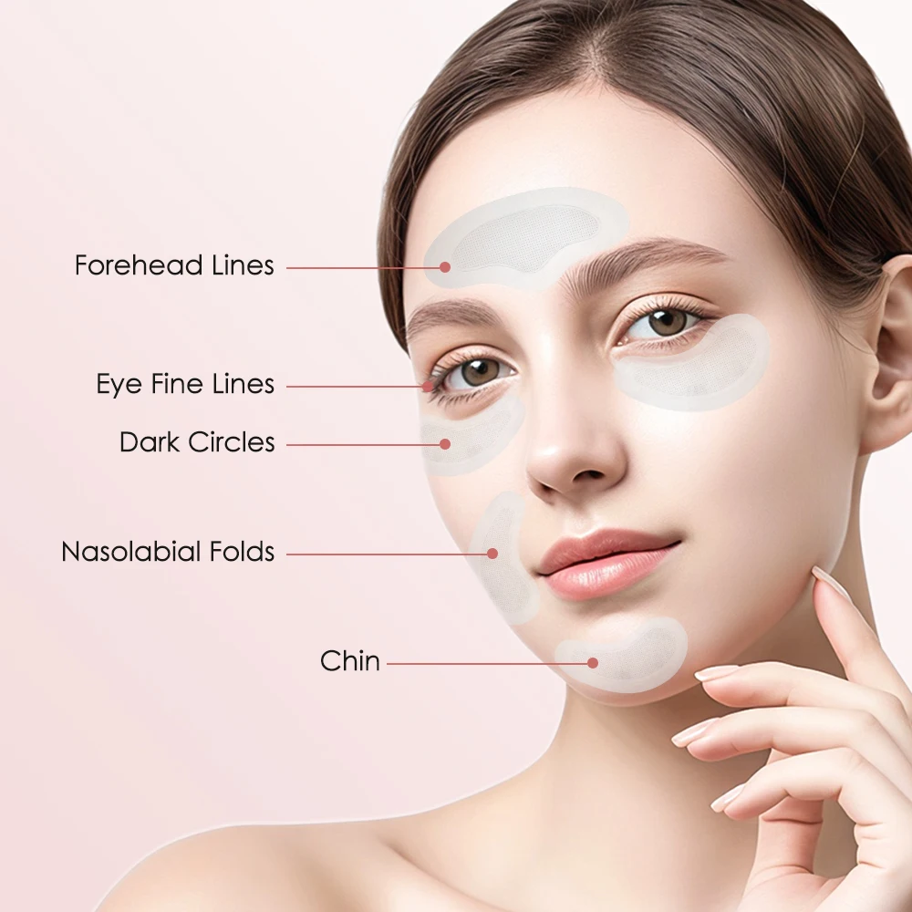 Hyaluronic Acid Microneedle Mask Anti Wrinkle Eye Patches