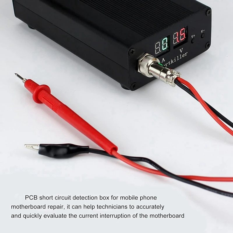 Mobile Phone Short Circuit Detector Accurate Repair Burner For IOS & Android, Mobile Phone Test Repair Tool Easy Install US Plug