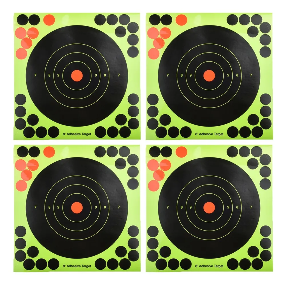 

Papers Target Papers High Quality Practical Practice Reactive Shot Rifle Square For Target Practice Glow 50pcs