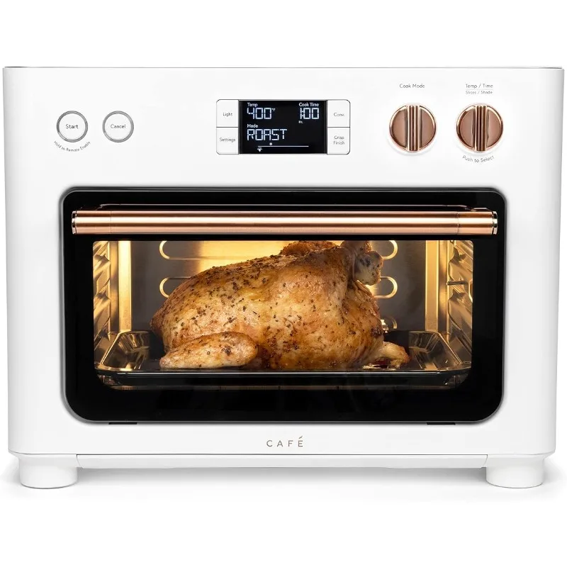 

Cafe Couture Oven with Air Fry, 14 Cooking modes in 1 including Crisp Finish, Wifi, Matte White