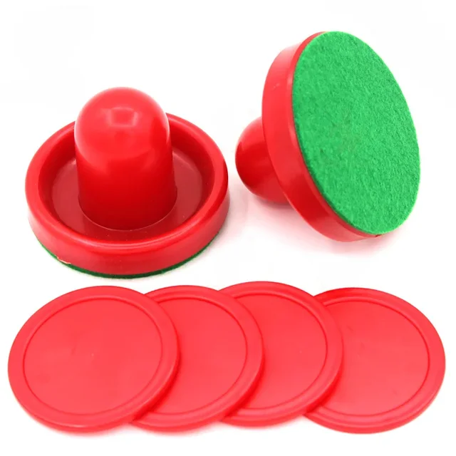 Air Hockey Accessories 76mm Strikers Table Hockey Table Accessories Top Puck air hockey table 1set 1