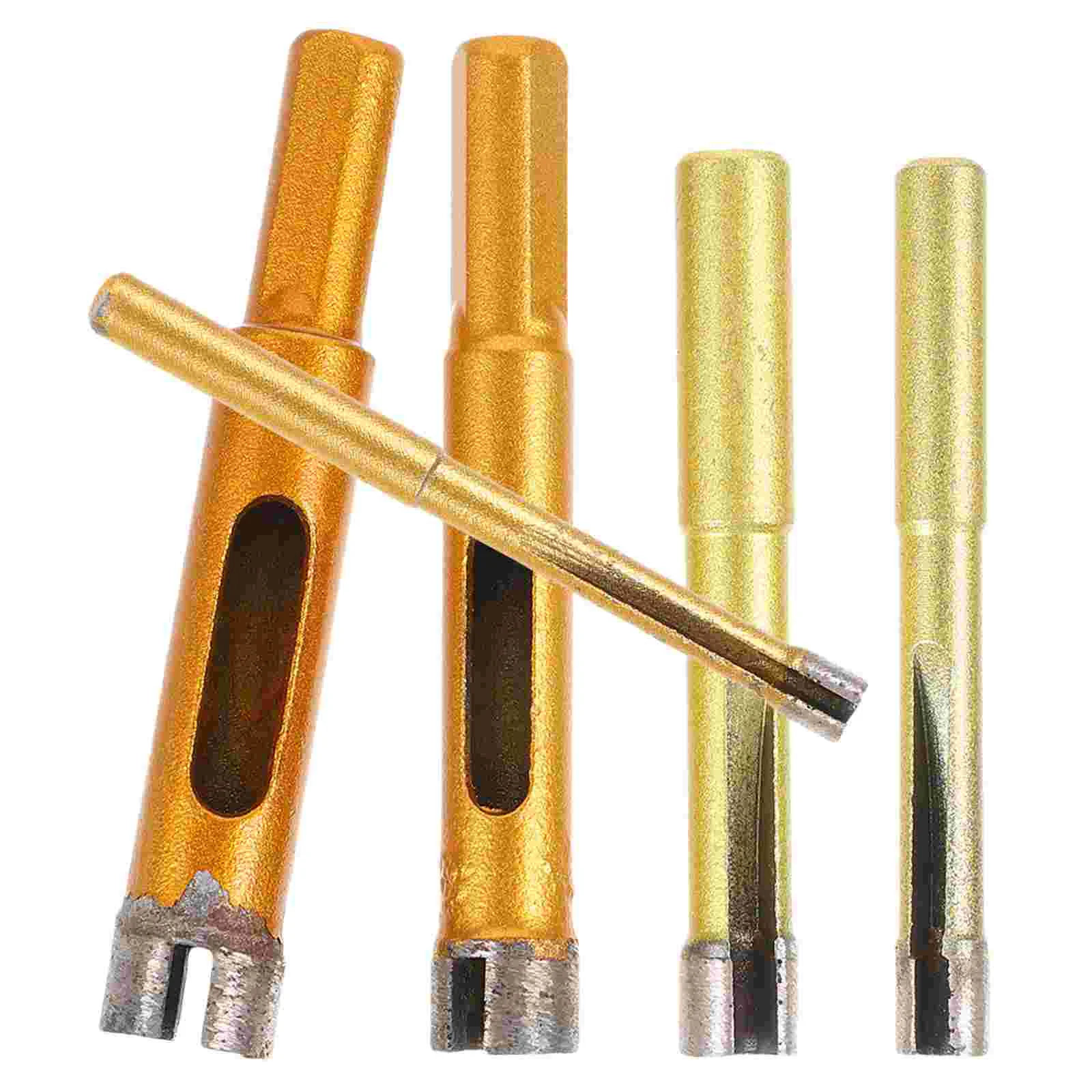 

5 Pcs Hole Opener Tile Drill Bits Ceramic Diamond Brick Vitrified Carbide for Concrete Porcelain