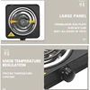 Hot Plate Electric Cooker Cooktop Stove 1 Mouths Electric iron for Cooking Plate 220v Coffee Heater Kitchen Home Appliances 6