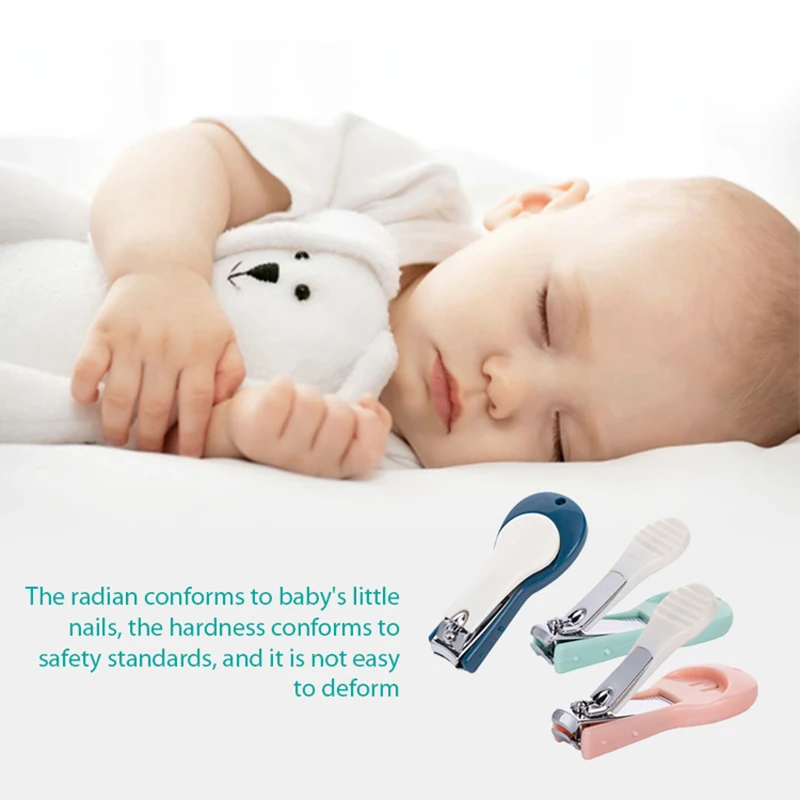 Baby Nail Clipper Safe Infant Finger Trimmer Cute Scissors Child Nailnippers kids Nail Care Cutters 0-10 Years