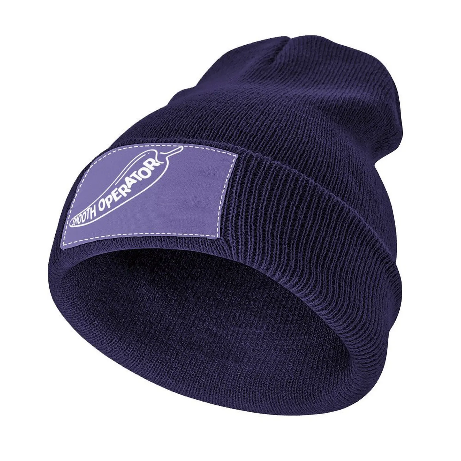

Smooth Operator - White Logo Knitted Cap Gentleman Hat tea hats Rugby Cap For Women Men's