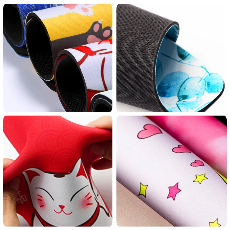 Anime Small Mouse Pad Peach Mochi Cat Cartoon Gamer Gaming Desk Keyboard Mat Kawaii Mousepad Laptops Desk Protector Mouse Mats mouse pad,gaming mousepad