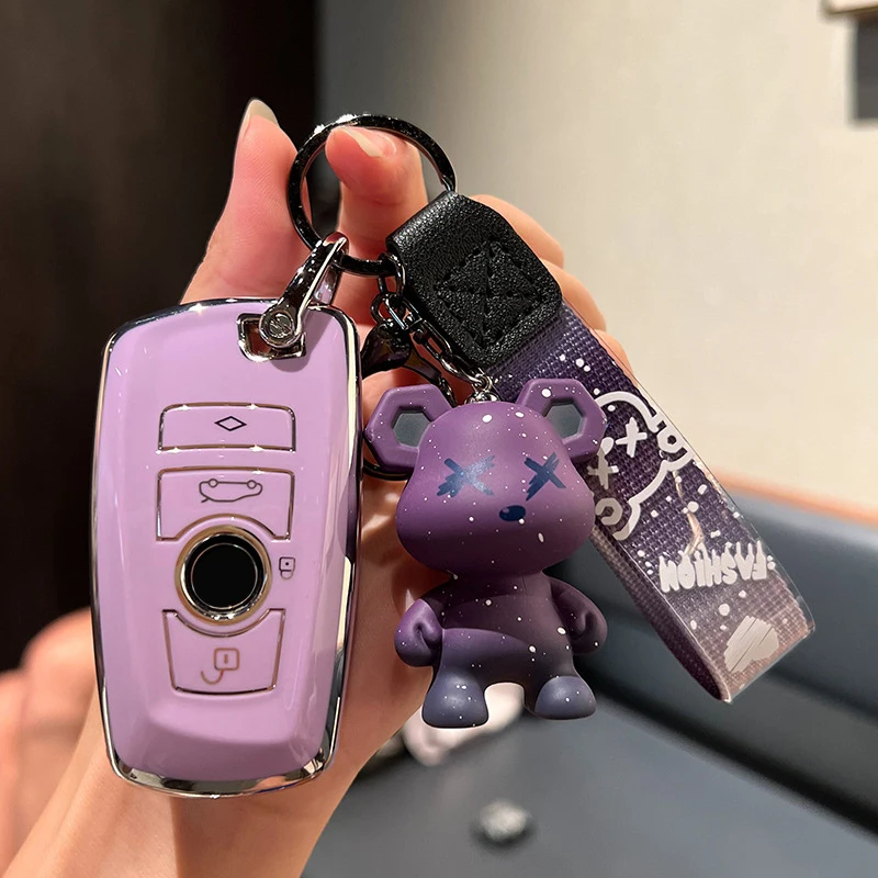 Luxury TPU Car Remote Key Case Cover - Premium Auto Accessories