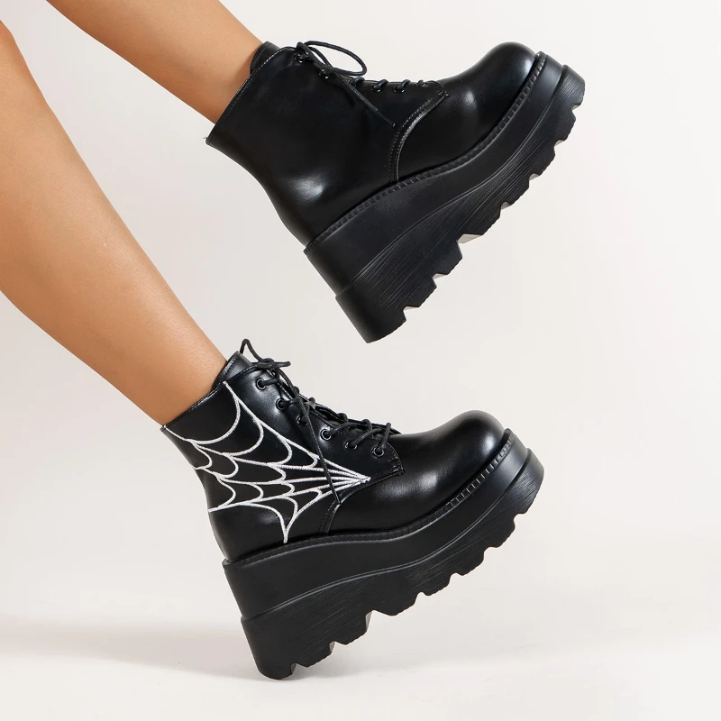 COZOK Botas góticas de moda para mujer, zapatos de Cosplay de caballero  vampiro para Niña de los años 90, zapatos de tacón alto y grueso, zapatos  estéticos del bosque| | - AliExpress