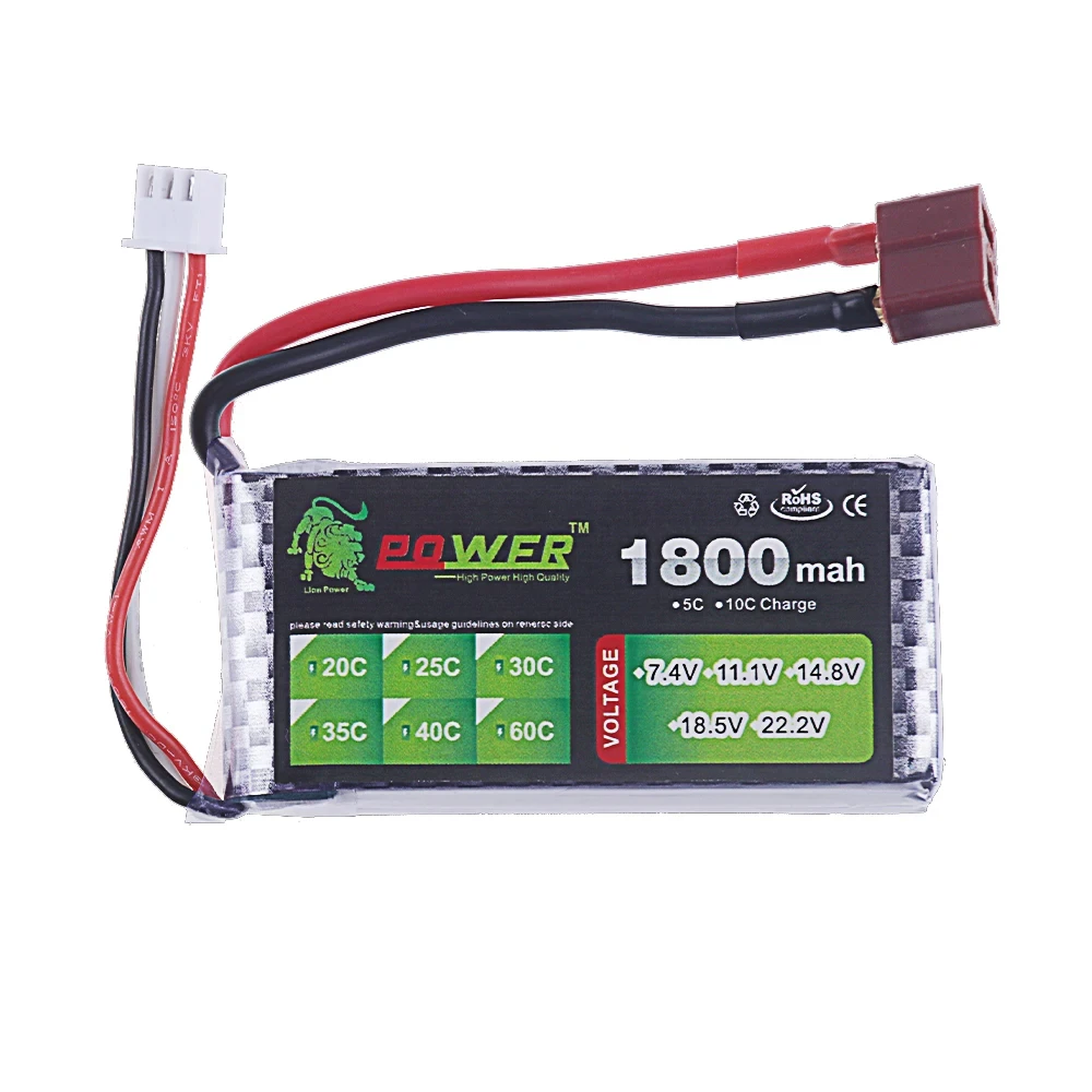 Batterie drone Lipo haute capacité 2800mAh avec connecteur XT60