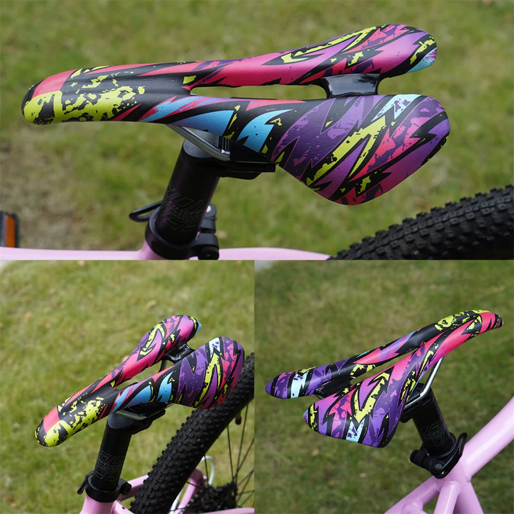 Selle - tige de selle,Selle de vélo de route confortable et légère ...