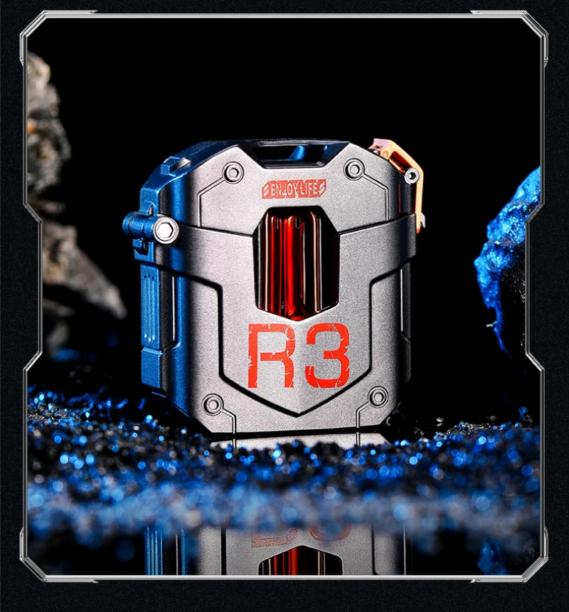 ROCK R3 Steampunk Mecha Wireless Bluetooth Earbuds description image 11