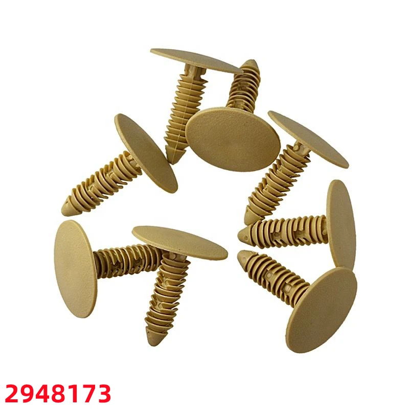 

XIEAILI 100 шт. автозапчасти защелкивающийся расширительный винт автомобильный брызговик бампер расширительный зажим 2948173 A53