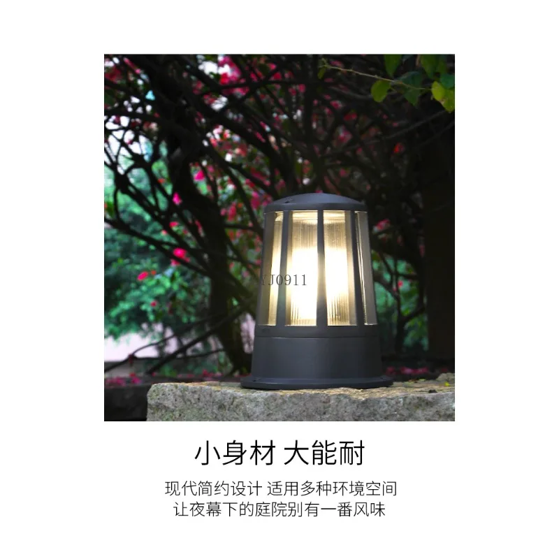 Outdoor stigma lamp Garden wall waterproof simple garden outdoor wall lamp