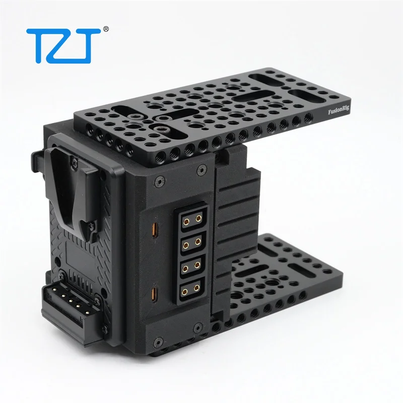 TZT FusionRig FU-R8 카메라 케이지 확장 모듈 (캐논 R8 카메라용, 스몰리그 4212 케이지/틸타 TA-T28 케이지 호환)