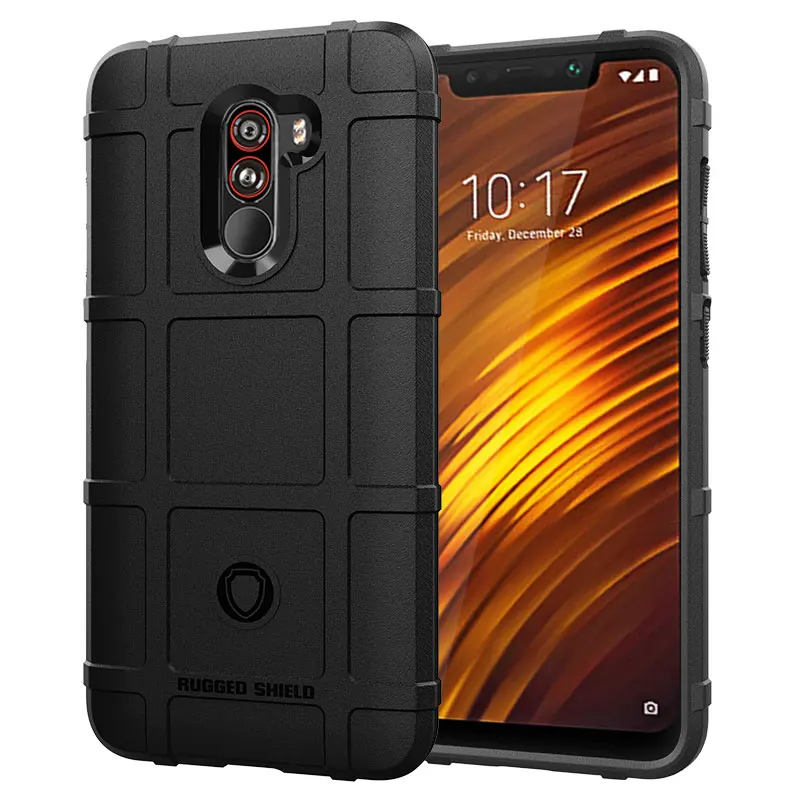 Heavy Duty Shockproof Armor Case - Soft Silicone Back Cover