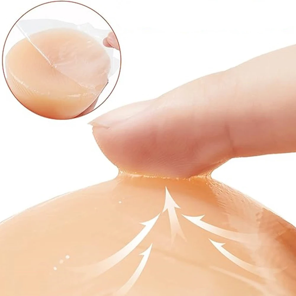 Realistic Fake Breast Boobs Tits Crossdress Silicone Self Adhesive False Breast Forms for Shemale Drag Queen Transgender Cosplay