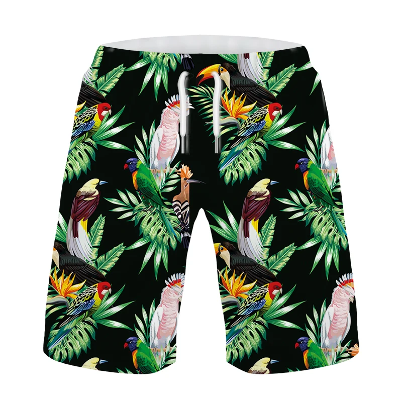 

Jumeast Men Women Children Cartoon Fish Ink Painting Trunks Board Shorts Funny Kids Beach Casual Sweatpants Summer Short Pants
