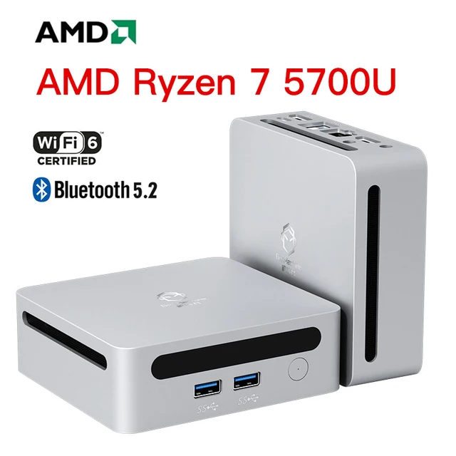 MINI PC AMD Ryzen 7 5700U/5800H/7730U