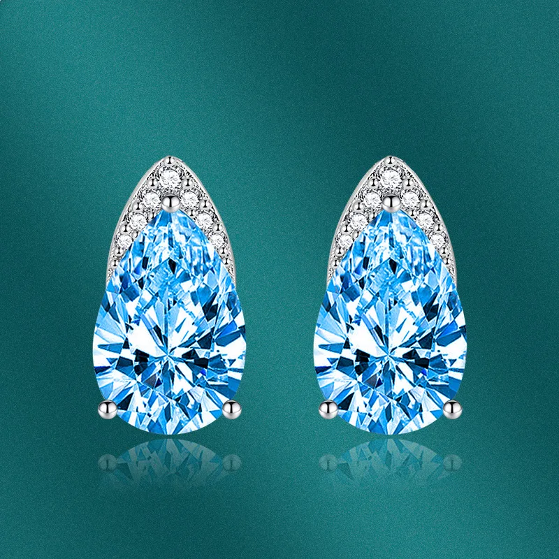 

Женские серьги-гвоздики из серебра 925 пробы