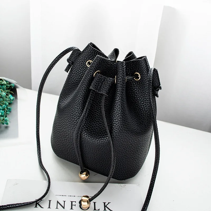 New Handle Bag Women Retro Handbag PU Leather Shoulder Totes Underarm Top Handle Bag Female Small Subaxillary Bags Clutch