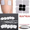 100/50/20P Tens Electrodes Pad EMS Muscle Stimulator Patch Reusable Replaceable Non Woven Fabric Self-adhesive Massager Stickers 6