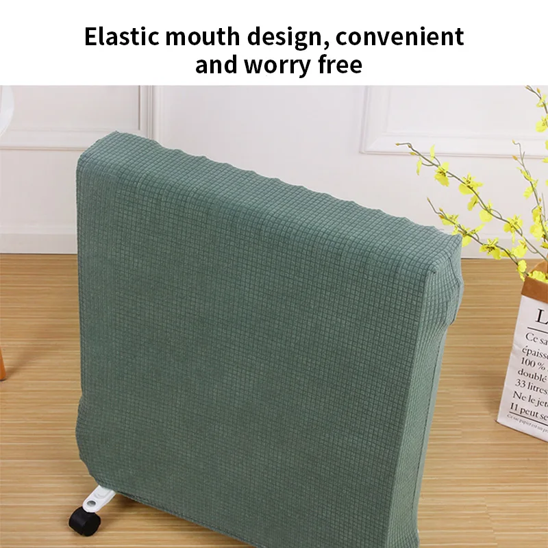 New Radiator Dust Cover Household Oil Tin Dust Cover Heater Dust Cover Fabric Electric Heating Dust Cover Home Storage Cleaning