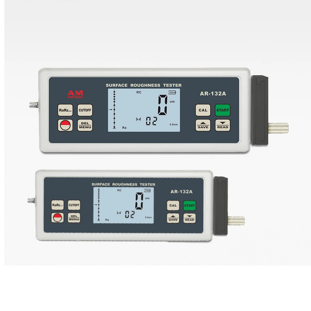 AR-132A Surface Roughness Tester Digital Roughness Tester Ra 0.05~10.00um Rz 0.020~100.0um Metal Plastic Surface Finish