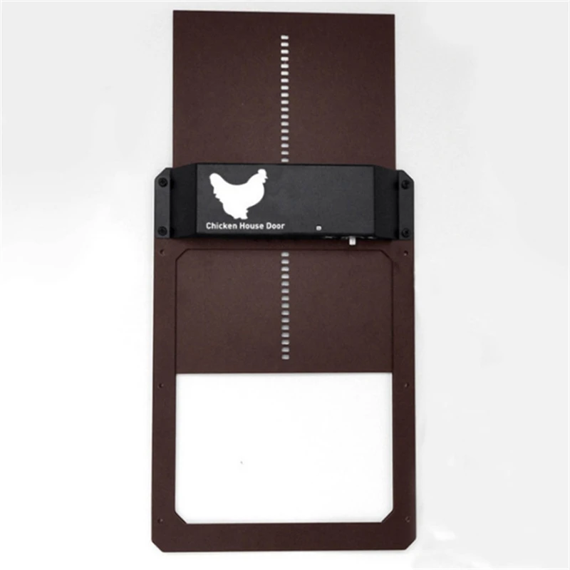 Autotic Chicen Cop Dor New Second-generation Home Automatic Light-sensitive Chicken Coop Door Small Chicken Coop Pet Door