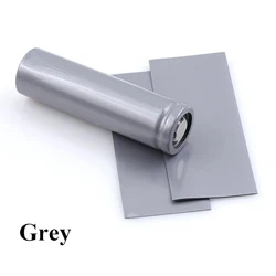 Multipack Insulated Battery Protection Wraps - Heat Shrink Tubing - 100 pieces (Grey)