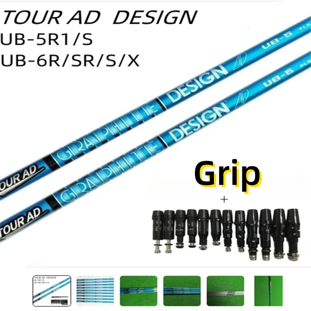 

New Golf Shaft AD UB 5/6 Golf Drivers Shaft Wood Shaft SR / R / S Flex Graphite Shaft Free assembly sleeve and grip