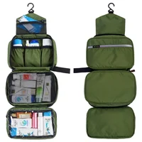 Hanging Men's Toiletry Bag Large Waterproof Cosmetic Bags Travel Organizer Lady Toiletries Makeup Toilet Foldable Bathroom Kit 1