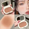 Monochrome Mud Blusher Contour Matte Natural Cheek Tint Purple Taro Low Saturation Waterproof Soft Contouring Cream Cosmetics 5